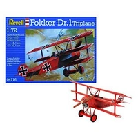Revell 1/72 Fokker Dr.1 Triplane - 04116 Plastic Model Kit