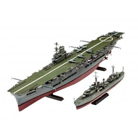 Revell 1/720 HMS Ark Royal & Tribal Class Destroyer - 05149 Plastic Model Kit