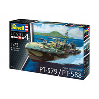 Revell 1/72 Patrol Torpedo Boat Pt-588/Pt-579 - 05165 Plastic Model Kit