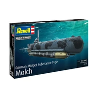 Revell 1/72 German Midget Submarine Type Molch Plastic Model Kit