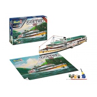 Revell 1/160 Gift Set Rheindampfer / Paddle Steamer Goethe - 05232 Plastic Model Kit