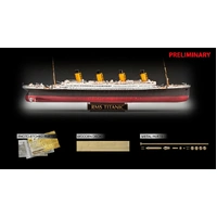 Revell 1/400 Titanic "Platinum Edition" Plastic Model Kit
