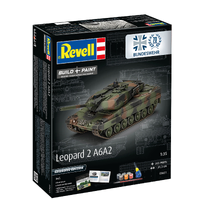 Revell 1/35 Gift Set 70 Years Bundeswehr: Leopard 2 A6A2 "Exclusive Edition" Plastic Model Gift Set