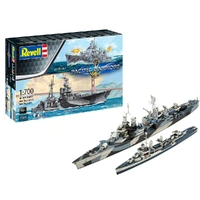Revell 1/700 Pacific Warriors USS Fletcher & USS Indianapolis Plastic Model Gift Set