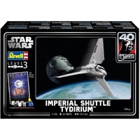 Revell 1/100 Return of the Jedi 40th Imperial Shuttle Tyrdirium Plastic Model Gift Set