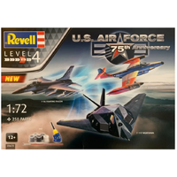 Revell 1/72 US Air Force 75th Anniversary Plastic Model Kit