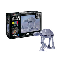 Revell 1/53 Star Wars AT-AT The Empire Strikes Back 40th Anniversary Gift Set Plastic Model Kit 05680