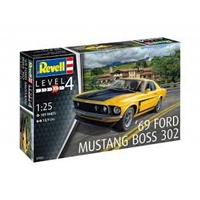 Revell 1/25 1969 Boss 302 Mustang 07025 Plastic Model Kit