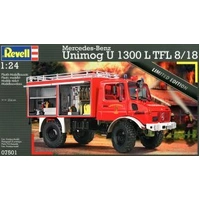 Revell 1/24 Mercedes-Benz Unimog U 1300 TLF 8/18 Plastic Model Kit