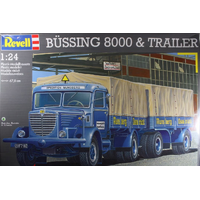 Revell 1/24 Bussing 8000 S13 w/Trailer Platinum Edition Plastic Model Kit