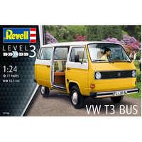 Revell 1/24 VW T3 Bus Plastic Model Kit