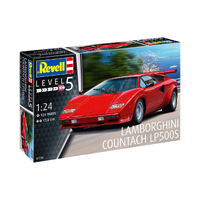 Revell 1/24 Lamborghini Countach LP500S Plastic Model Kit