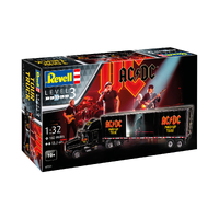 Revell 1/32 Tour Truck & Trailer AC/DC "Power Up" Plastic Model Kit