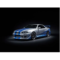 Revell 1/16 Fast And Furious Brian's 1999 Nissan Skyline GT-R Click System Plastic Model Kit