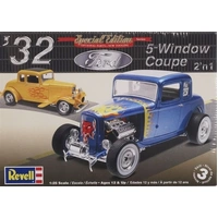 Revell 1/25 '32 Ford 5 Window Coupe - 14228 Plastic Model Kit