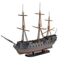 Revell Black Diamond Pirate Ship Snap Kit - 1971 Plastic Model Kit