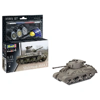 Revell 1/72 Model Set Sherman M4A1 Plastic Model Kit