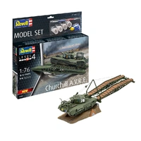 Revell 1/76 Churchill A.V.R.E. Plastic Model Gift Set