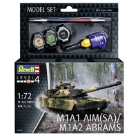 Revell 1/72 Model Set M1A1 AIM(SA)/ M1A2 Abrams Plastic Model Kit