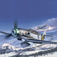 Revell 1/48 Messerschmitt BF109G-6 Easy-Click-System Plastic Model Kit [63653]