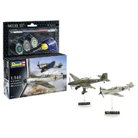 Revell 1/144 Model Set Messerschmitt Bf109E & Ju87B Stuka Plastic Model Kit