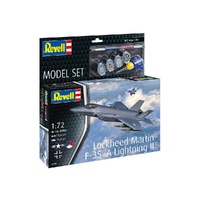 Revell 1/72 Model Set Lockheed Martin F-35A Lightning II Plastic Model Kit