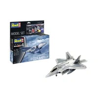 Revell 1/72 Model Set Lockheed Martin F-22A Raptor Plastic Model Kit
