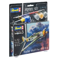 Revell 1/72 Model Set Focke Wulf FW 190 F-8 Torpedojager - 63898 Plastic Model Kit