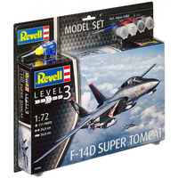 Revell 1/72 Model Set F-14D Super Tomcat Model Set - 63960 Plastic Model Kit