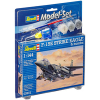 Revell 1/144 Model Set F-15E Strike Eagle & Bombs - 63972 Plastic Model Kit