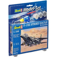 Revell 1/144 Model Set F-15E Strike Eagle & Bombs - 63972 Plastic Model Kit