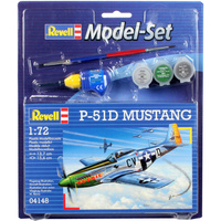 Revell 1/72 Model Set P-51 D Mustang - 64148 Plastic Model Kit