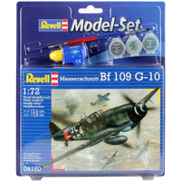 Revell 1/72 Model Set Messerschmitt Bf-109 - 64160 Plastic Model Kit