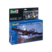 Revell 1/72 Model Set Lancaster B.III "DAMBUSTERS" Plastic Model Kit