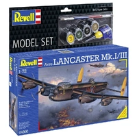 Revell 1/72 Model Set Lancaster Mk.I/III Plastic Model Kit