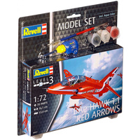 Revell 1/72 Model Set Bae Hawk T.1 Red Arrows - 64921 Plastic Model Kit
