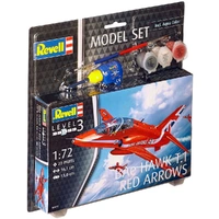Revell 1/72 Model Set Bae Hawk T.1 Red Arrows - 64921 Plastic Model Kit