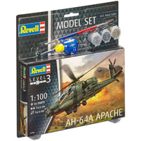 Revell 1/100 Model Set AH-64A Apache - 64985 Plastic Model Kit