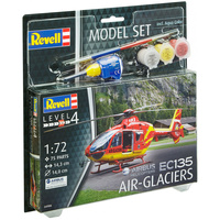 Revell 1/72 Model Set EC135 Air-Glaciers - 64986 Plastic Model Kit