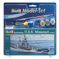 Revell 1/1200 USS Missouri (WWII) Plastic Model Kit 65128