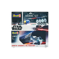 Revell 1/57 Star Wars Darth Vader's TIE Fighter Starter Kit Plastic Model Kit 66780