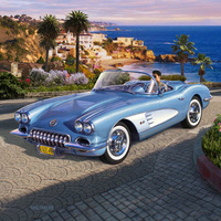 Revell 1/25 Model Set 58 Corvette Roadster - 67037 Plastic Model Kit