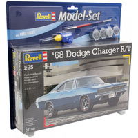 Revell 1/25 Model Set 1968 Dodge Charger (2N1) - 67188 Plastic Model Kit