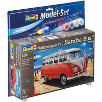 Revell 1/24 Model Set VW T1 Samba Bus - 67399 Plastic Model Kit