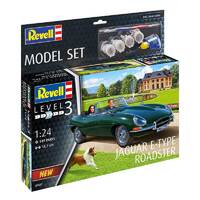 Revell 1/24 Jaguar E-Type Roadster Model Set 67687 Plastic Model Kit