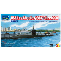 Riich Models RN28008 1/350 USS Los Angeles ‘688' Class SSN w/DSRV-1 (3 in 1) Plastic Model Kit