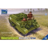 Riich Models RV35036 1/35 Universal Carrier Wasp Mk.II with crew Plastic Model Kit