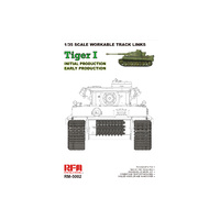 Ryefield 5002 1/35 Workable track links for Tiger I early Plastic Model Kit