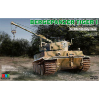 Ryefield 5008 1/35 Bergepanzer Tiger I w/workable track links Plastic Model Kit