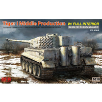 Ryefield 5010 1/35 Tiger I middle production w/full interior & workable track links